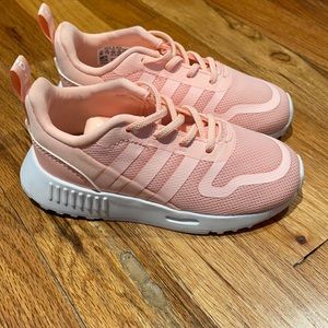 Toddler girl Adidas sneakers, size 8
